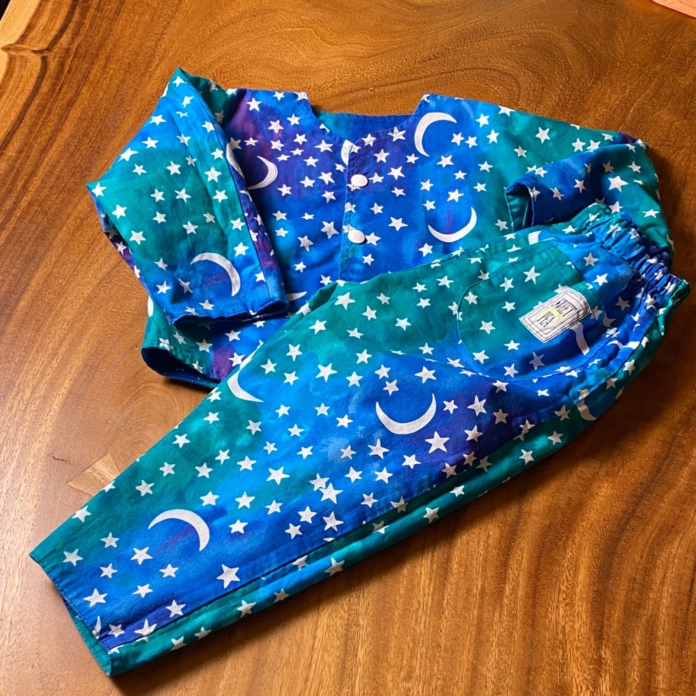 Adorable when on Colorful Kids Tie-Dye reversible matching set